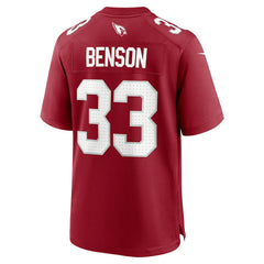 Nike Trey Benson Arizona Cardinals Team Game Jersey Cardinal