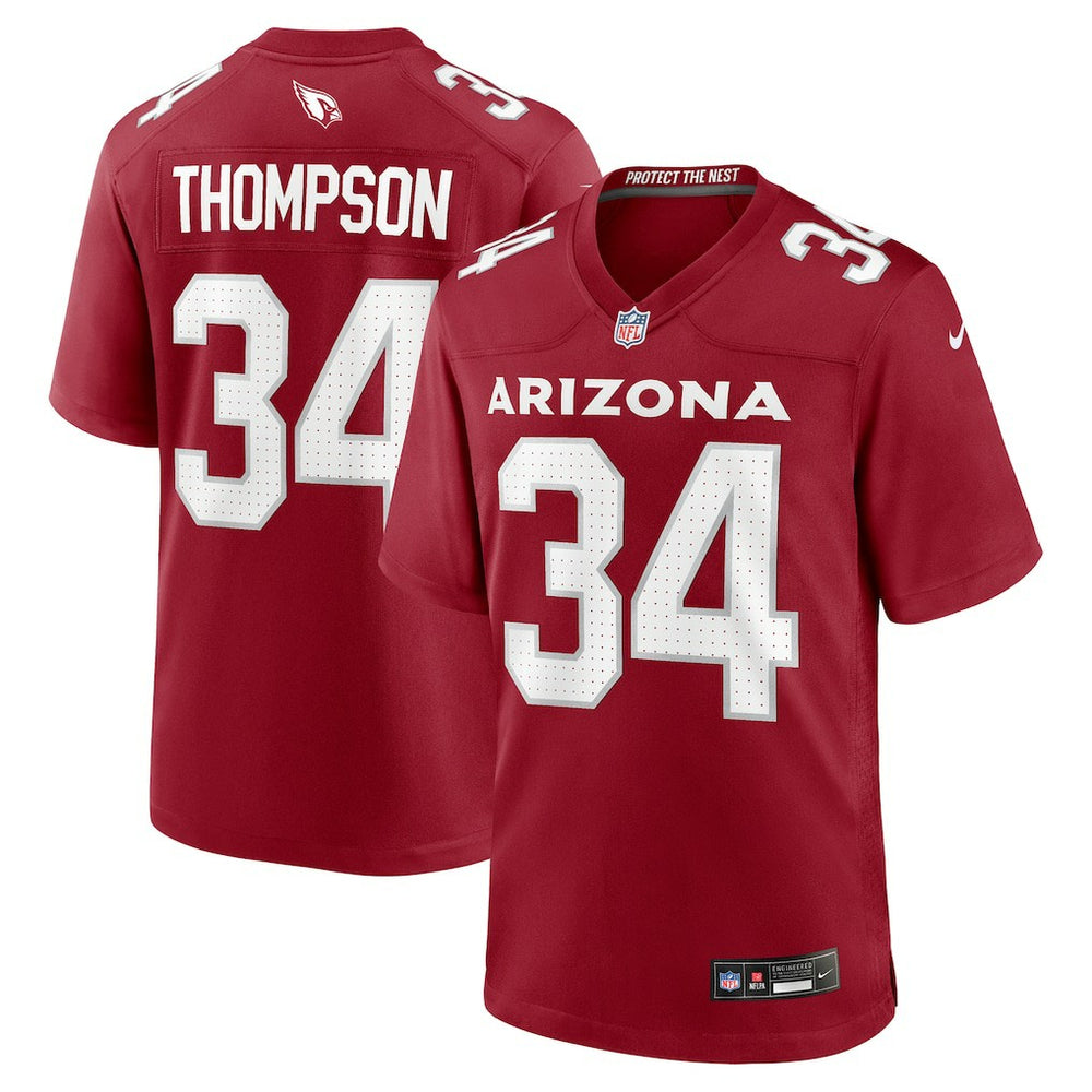 Nike Jalen Thompson Arizona Cardinals Team Game Jersey Cardinal
