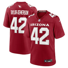 Nike Dadrion Taylor-Demerson Arizona Cardinals Team Game Jersey Cardinal