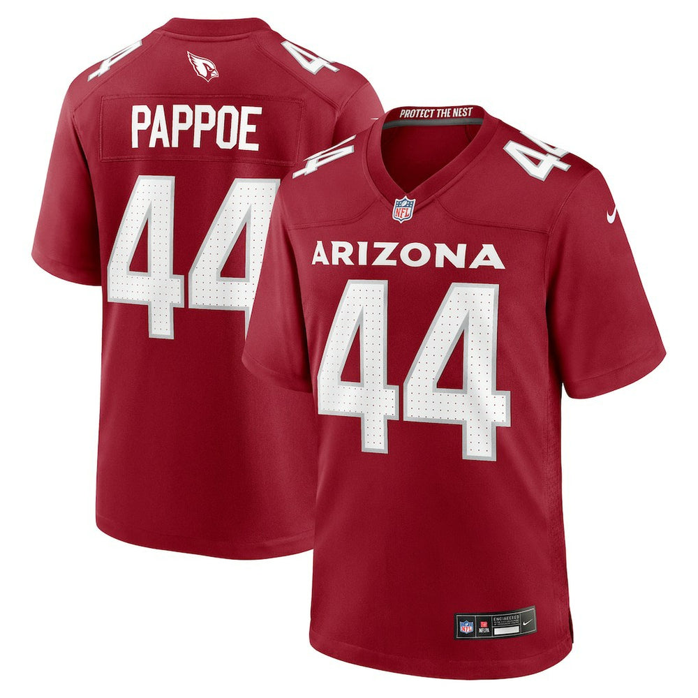 Nike Owen Pappoe Arizona Cardinals Team Game Jersey Cardinal