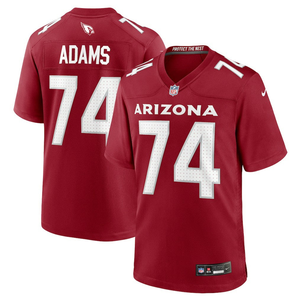 Nike Isaiah Adams Arizona Cardinals Team Game Jersey Cardinal