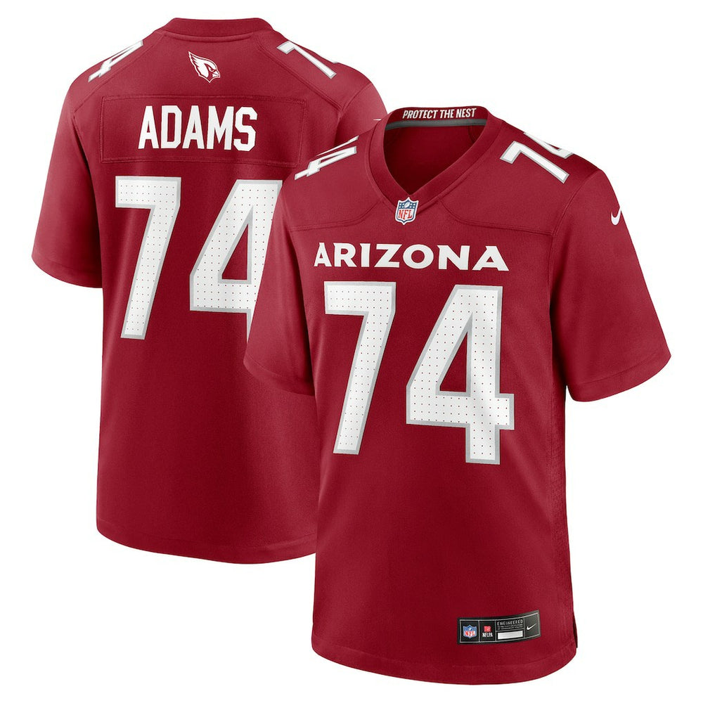 Nike Isaiah Adams Arizona Cardinals Team Game Jersey Cardinal