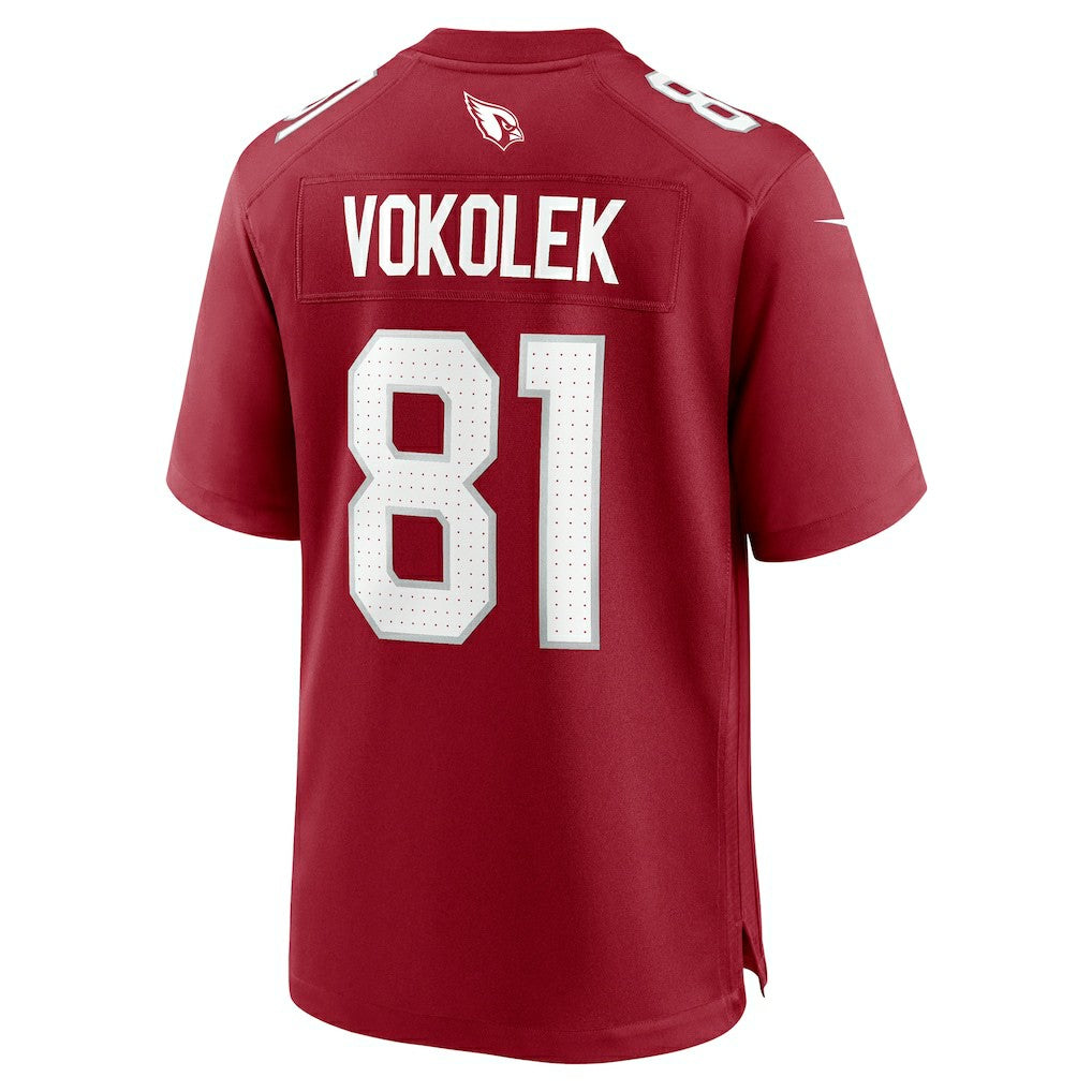 Nike Travis Vokolek Arizona Cardinals Team Game Jersey Cardinal