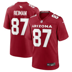 Nike Tip Reiman Arizona Cardinals Team Game Jersey Cardinal