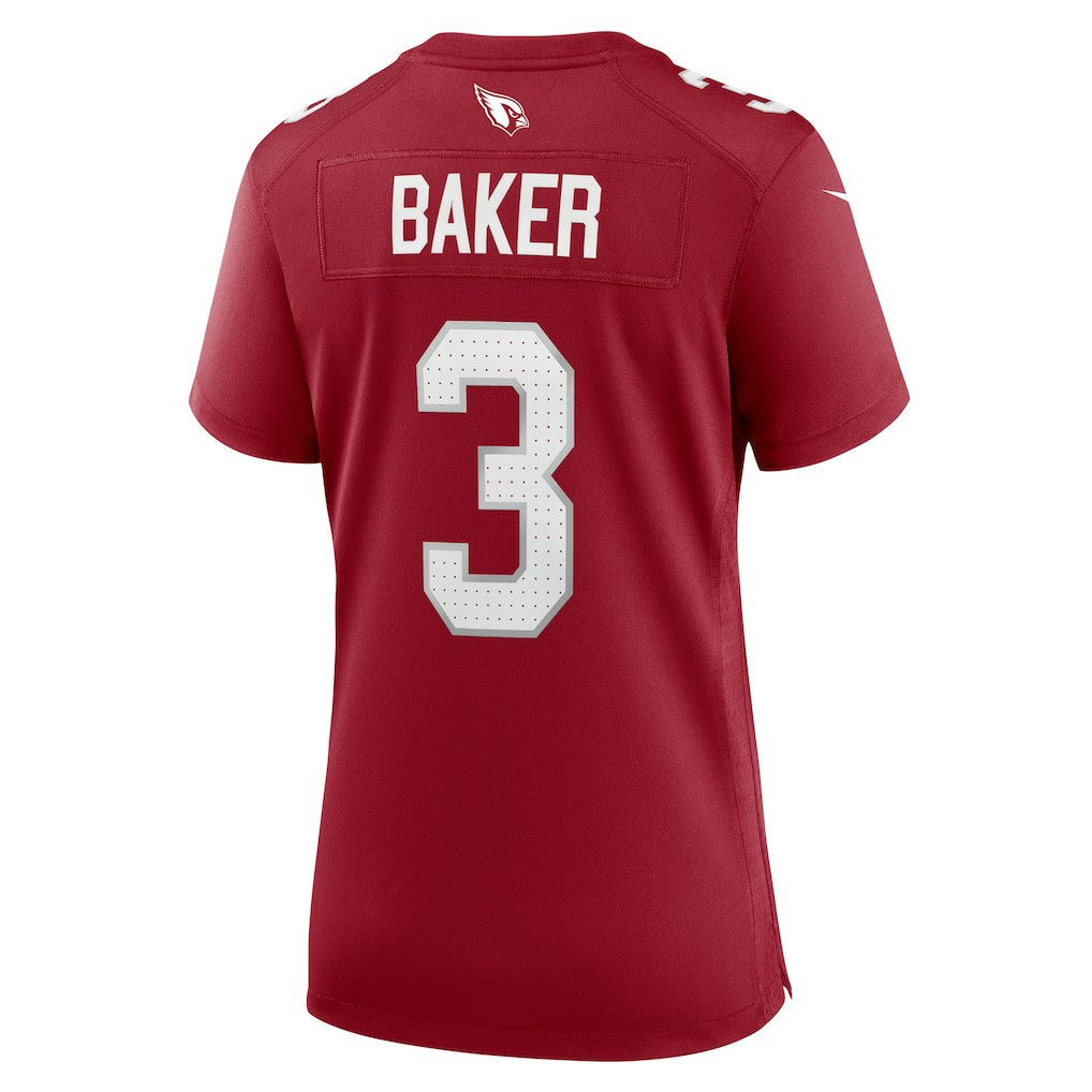 Nike Budda Baker Arizona Cardinals Women's Team Game Jersey Cardinal
