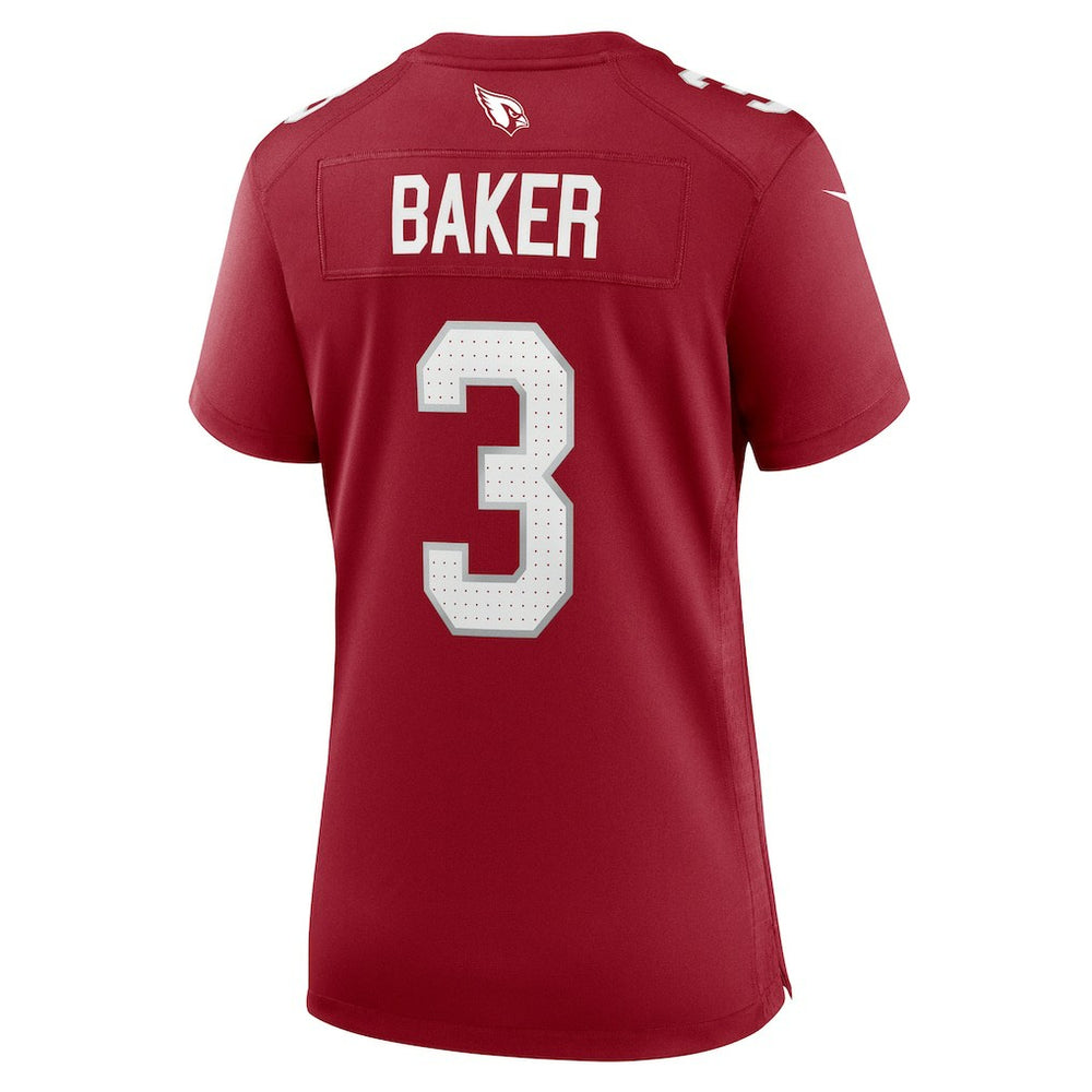 Nike Budda Baker Arizona Cardinals Women's Team Game Jersey Cardinal