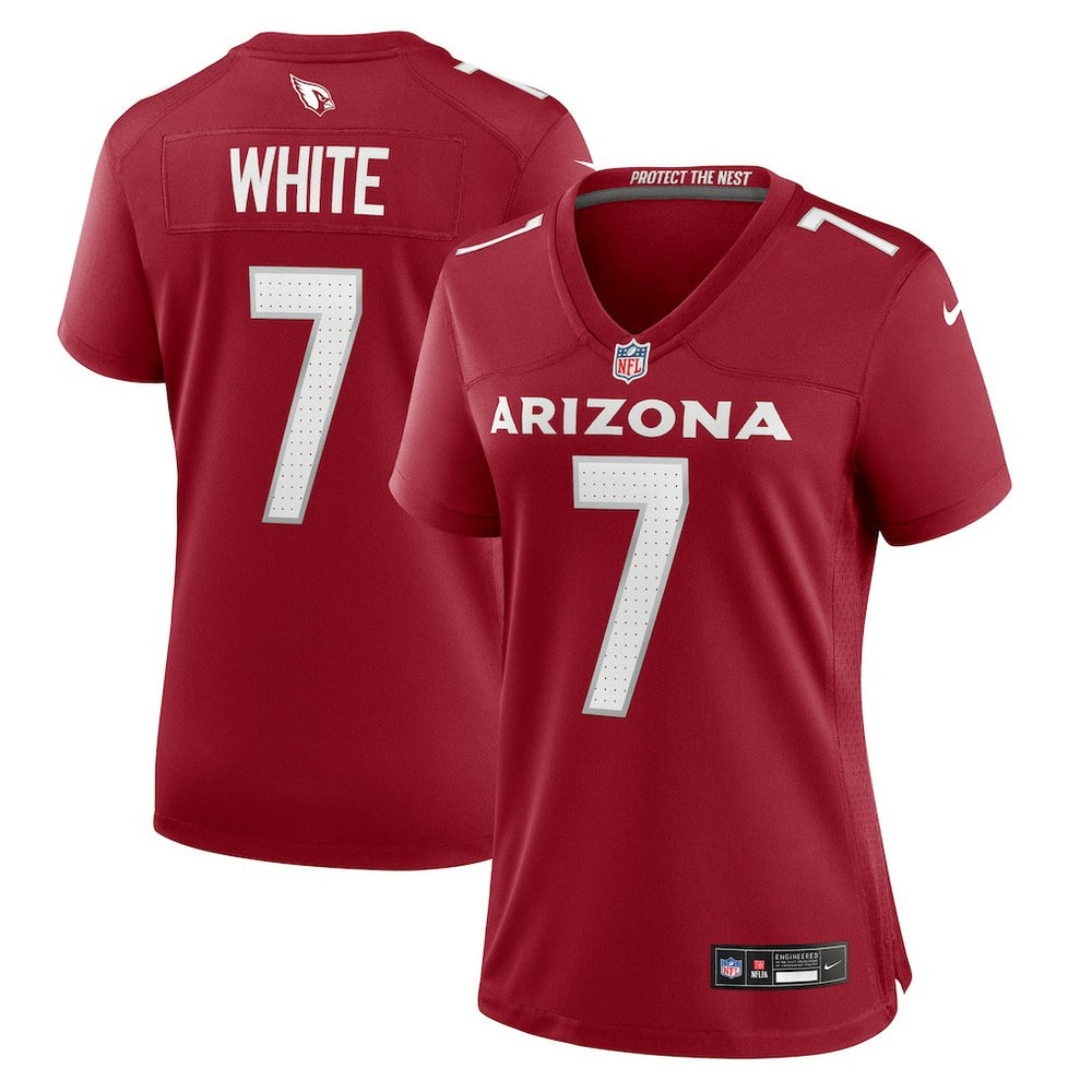Nike Kyzir White Arizona Cardinals Women's Team Game Jersey Cardinal