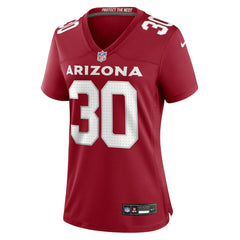 Nike Darren Hall Arizona Cardinals Women's Game Jersey Cardinal