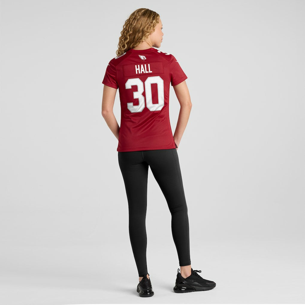 Nike Darren Hall Arizona Cardinals Women's Game Jersey Cardinal
