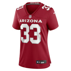 Nike Trey Benson Arizona Cardinals Women's Game Jersey Cardinal