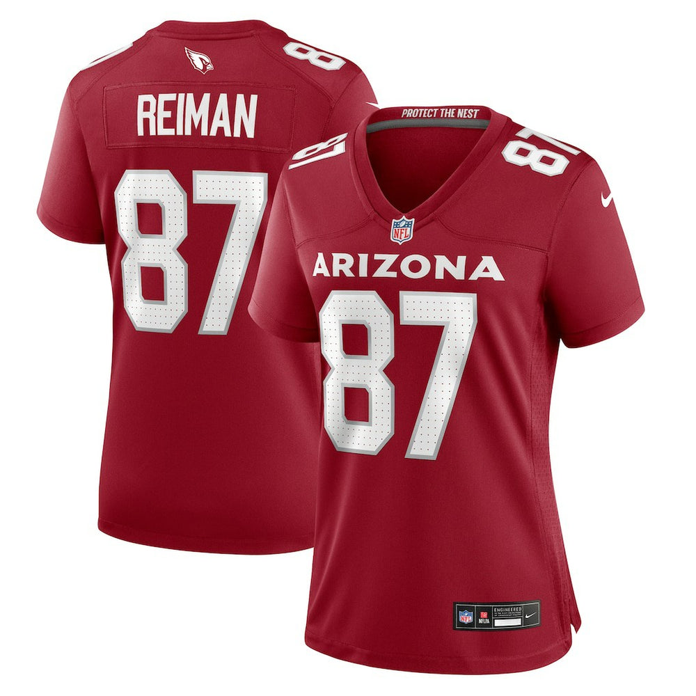 Nike Tip Reiman Arizona Cardinals Women's Game Jersey Cardinal