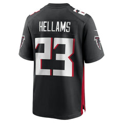 Nike DeMarcco Hellams Atlanta Falcons Team Game Jersey Black