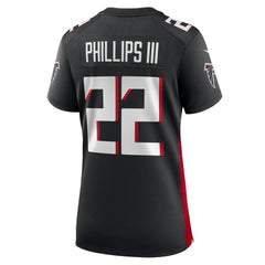 Nike Clark Phillips III Atlanta Falcons Women's Game Jersey Black