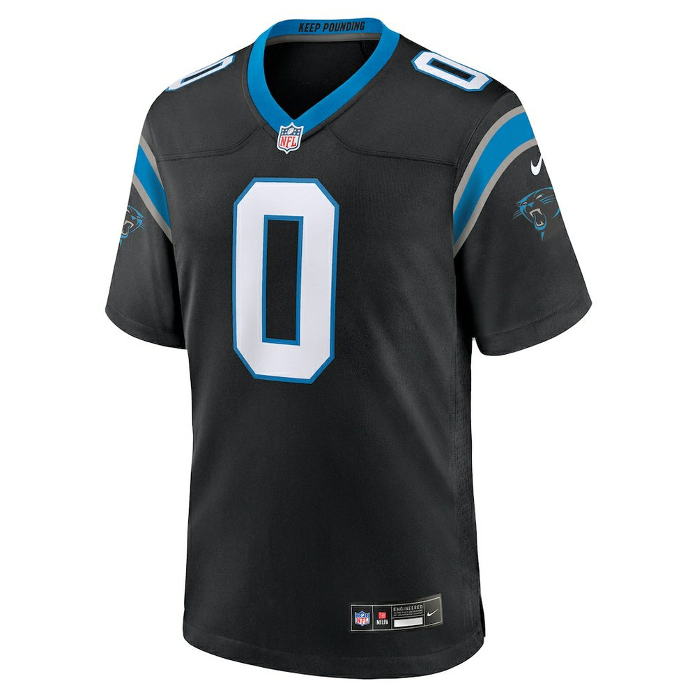 Nike Ja'Tavion Sanders Carolina Panthers Game Jersey Black