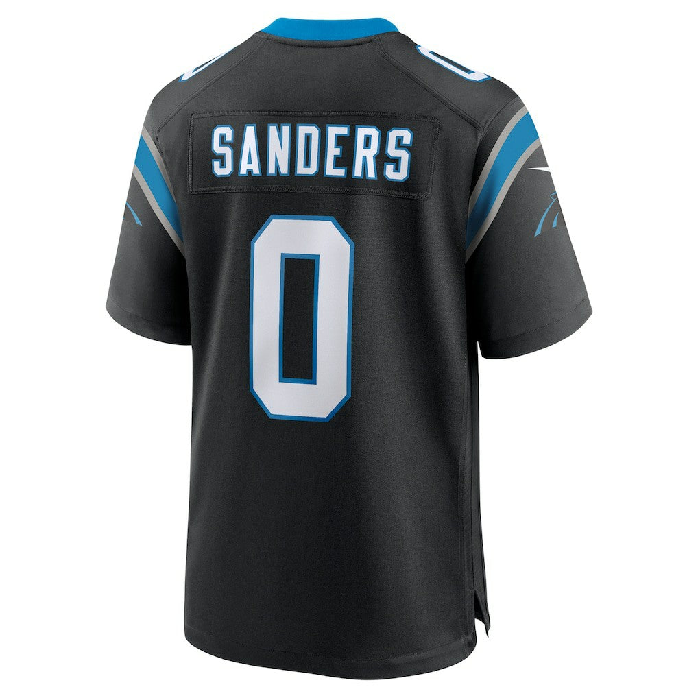 Nike Ja'Tavion Sanders Carolina Panthers Game Jersey Black