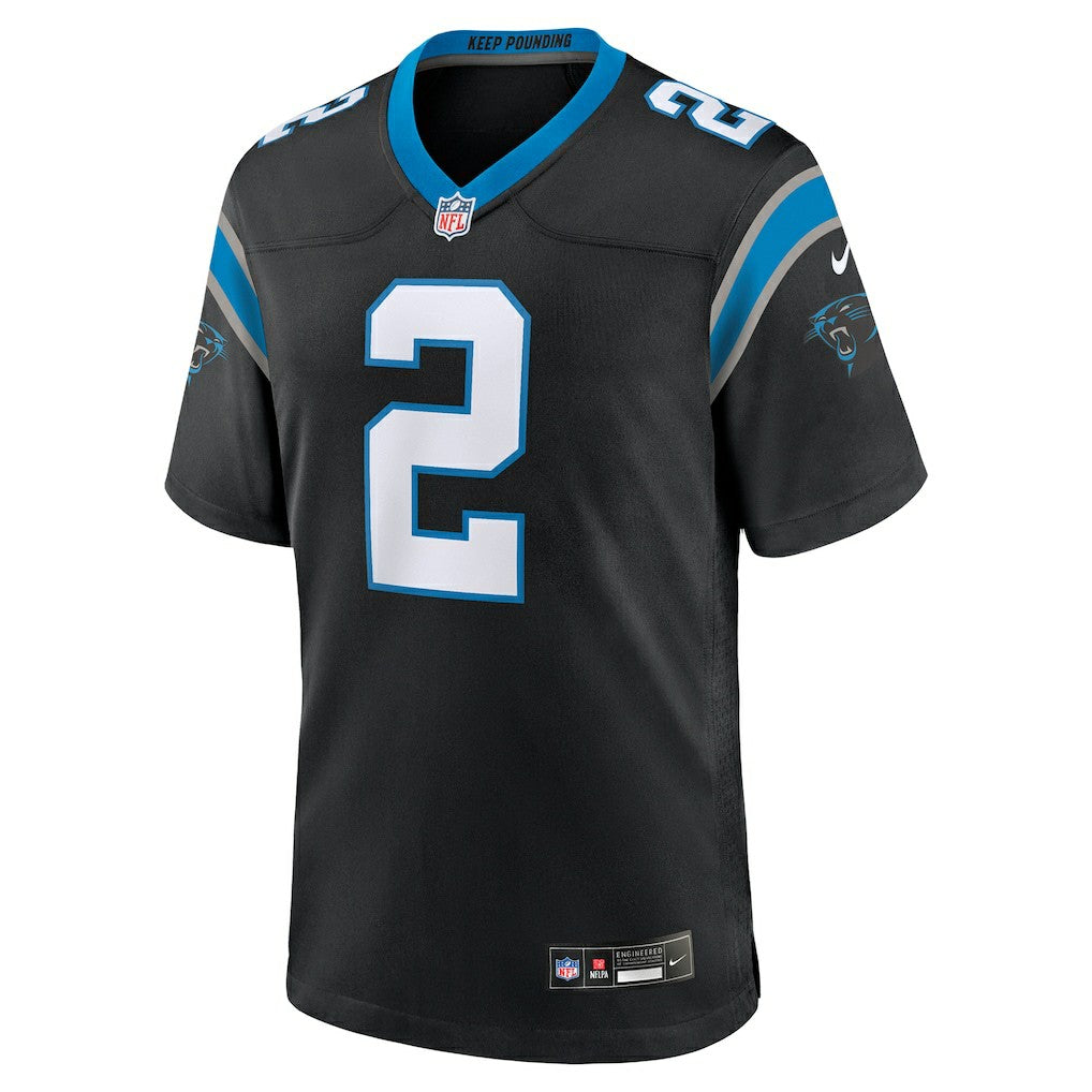 Nike Mike Jackson Carolina Panthers Game Jersey Black