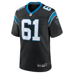 Nike Jarrett Kingston Carolina Panthers Game Jersey Black