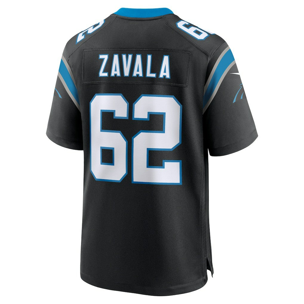 Nike Chandler Zavala Carolina Panthers Game Jersey Black