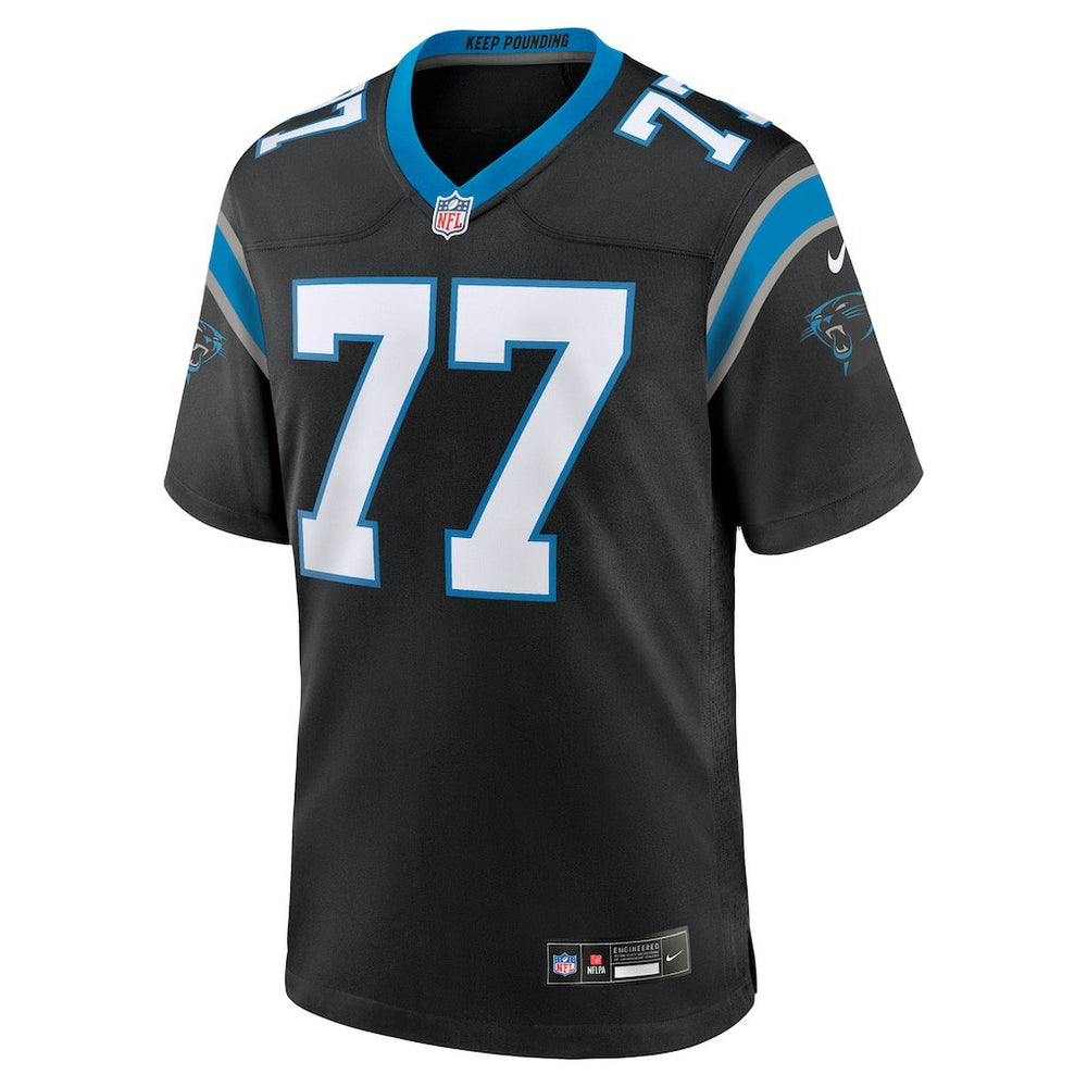 Nike Yosh Nijman Carolina Panthers Game Jersey Black