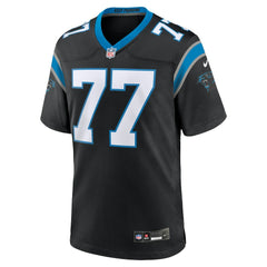 Nike Yosh Nijman Carolina Panthers Game Jersey Black