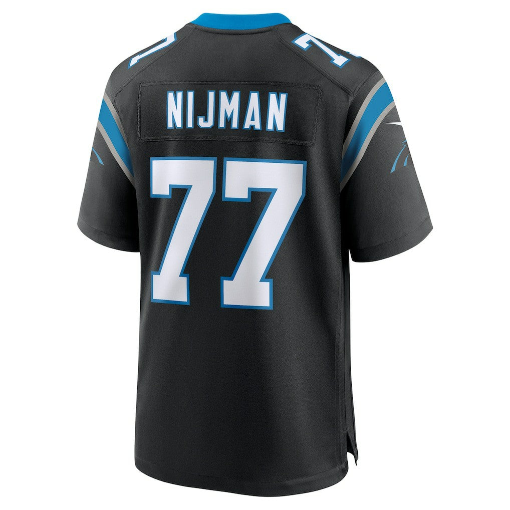 Nike Yosh Nijman Carolina Panthers Game Jersey Black