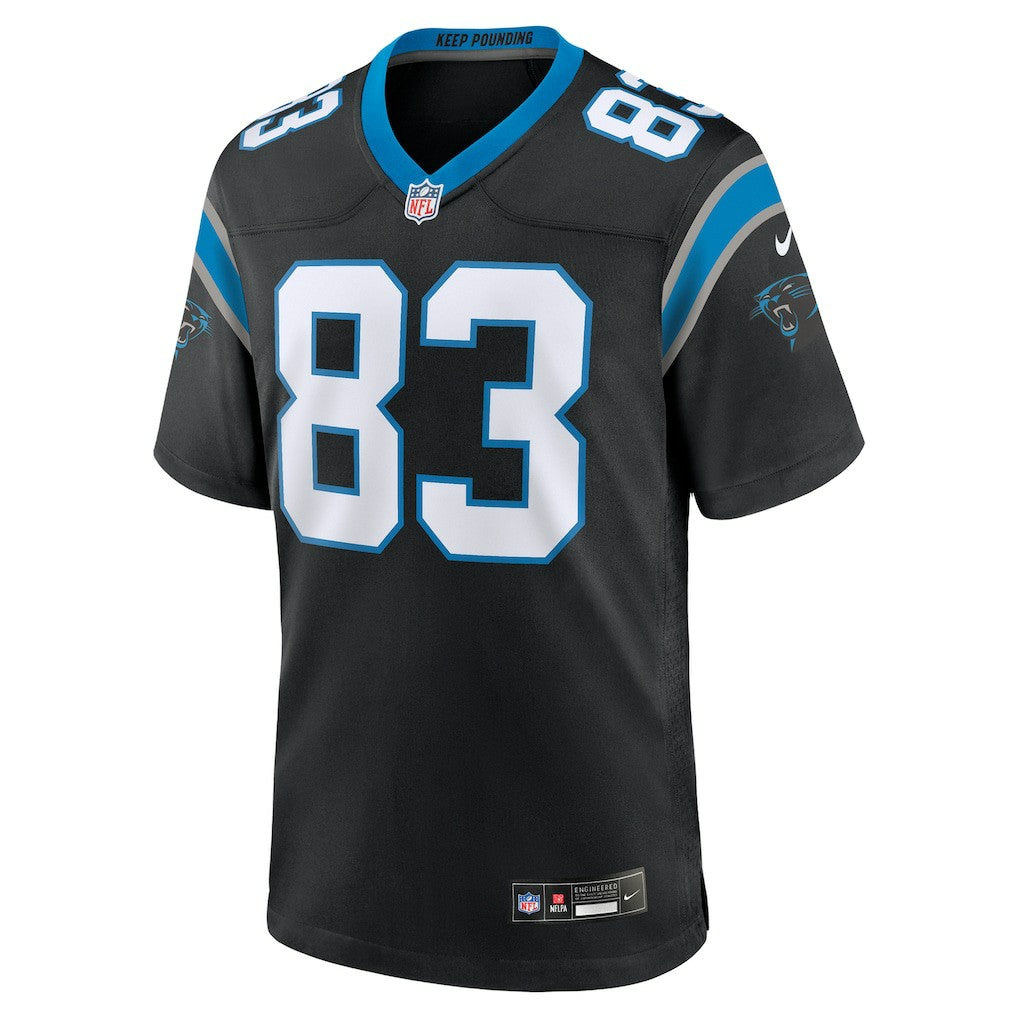 Nike David Moore Carolina Panthers Game Jersey Black