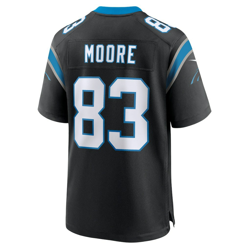 Nike David Moore Carolina Panthers Game Jersey Black