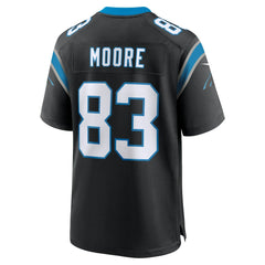 Nike David Moore Carolina Panthers Game Jersey Black