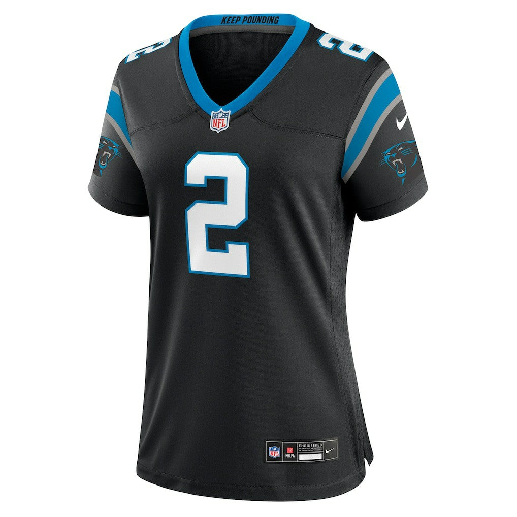 Nike Mike Jackson Carolina Panthers Women's Game Jersey Black