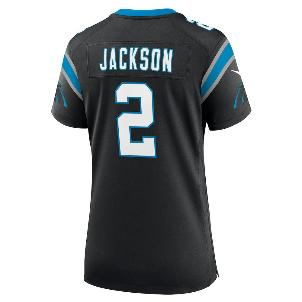 Nike Mike Jackson Carolina Panthers Women's Game Jersey Black