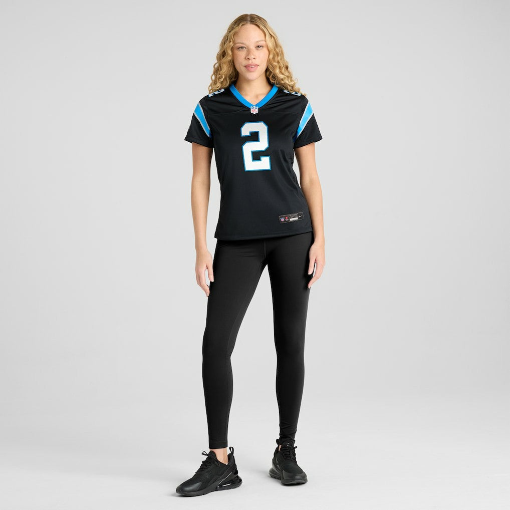 Nike Mike Jackson Carolina Panthers Women's Game Jersey Black