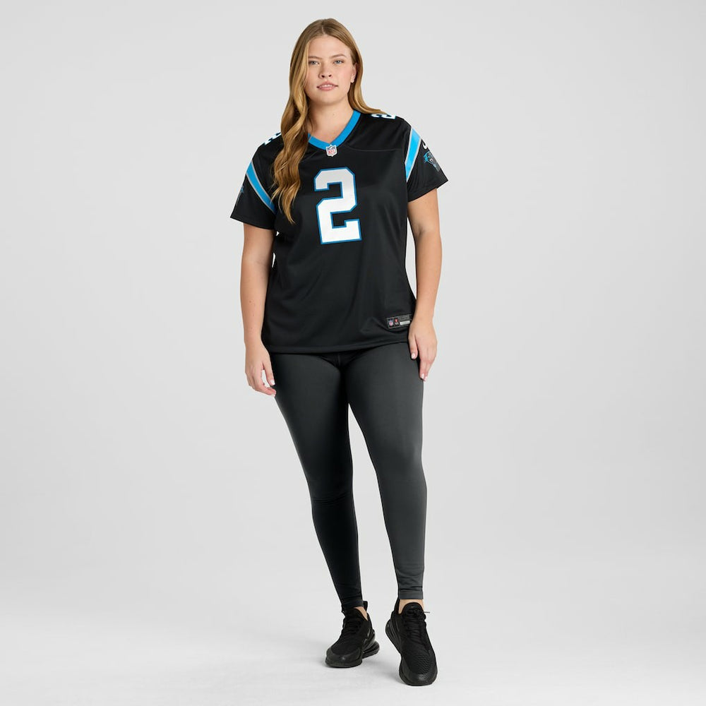 Nike Mike Jackson Carolina Panthers Women's Game Jersey Black