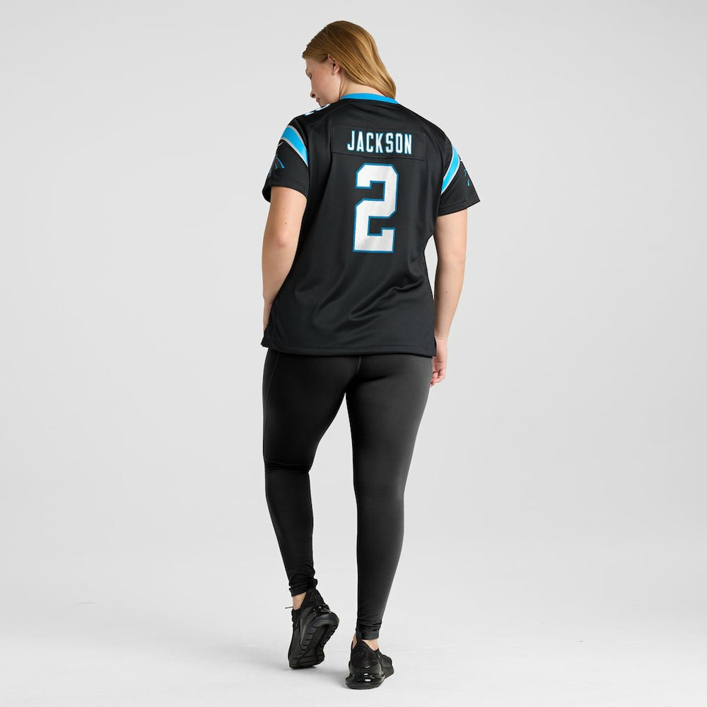 Nike Mike Jackson Carolina Panthers Women's Game Jersey Black