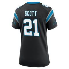 Nike Nick Scott Carolina Panthers Women's Game Jersey Black
