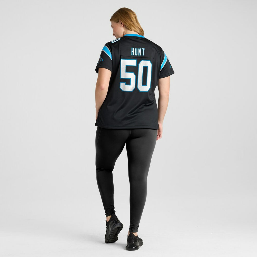 Nike Robert Hunt Carolina Panthers Women's Game Jersey Black