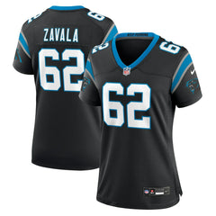 Nike Chandler Zavala Carolina Panthers Women's Game Jersey Black