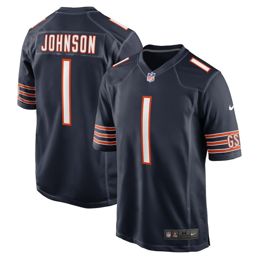 Nike Jaylon Johnson Chicago Bears Game Jersey Navy