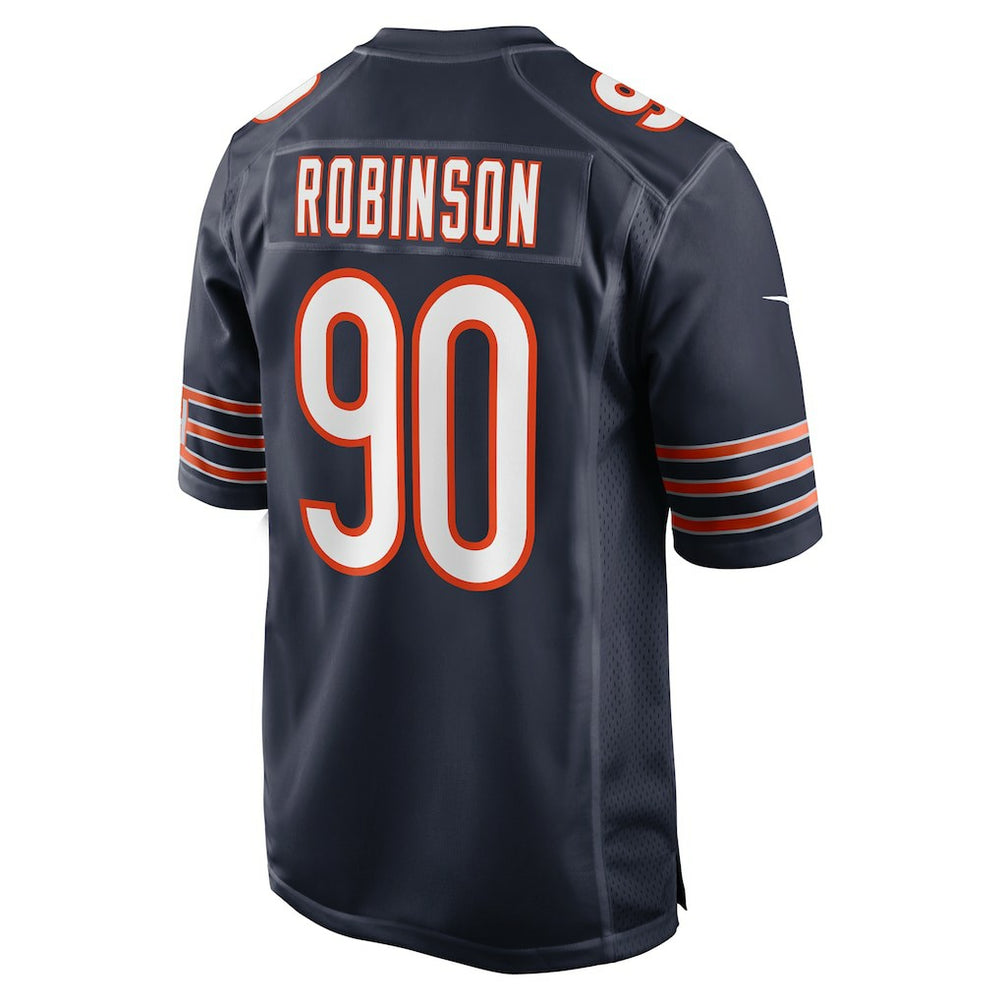 Nike Dominique Robinson Chicago Bears Game Jersey Navy