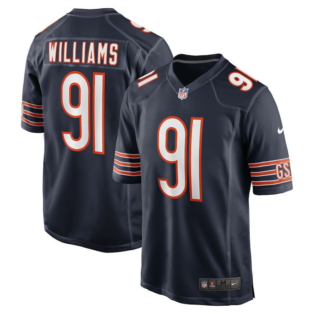 Nike Chris Williams Chicago Bears Game Jersey Navy