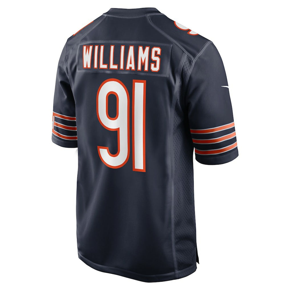 Nike Chris Williams Chicago Bears Game Jersey Navy