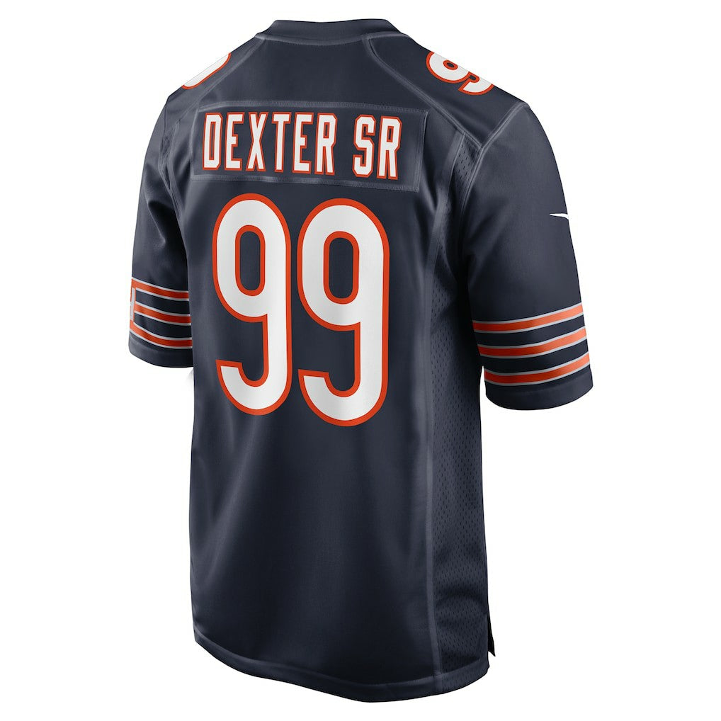 Nike Gervon Dexter Sr. Chicago Bears Game Jersey Navy
