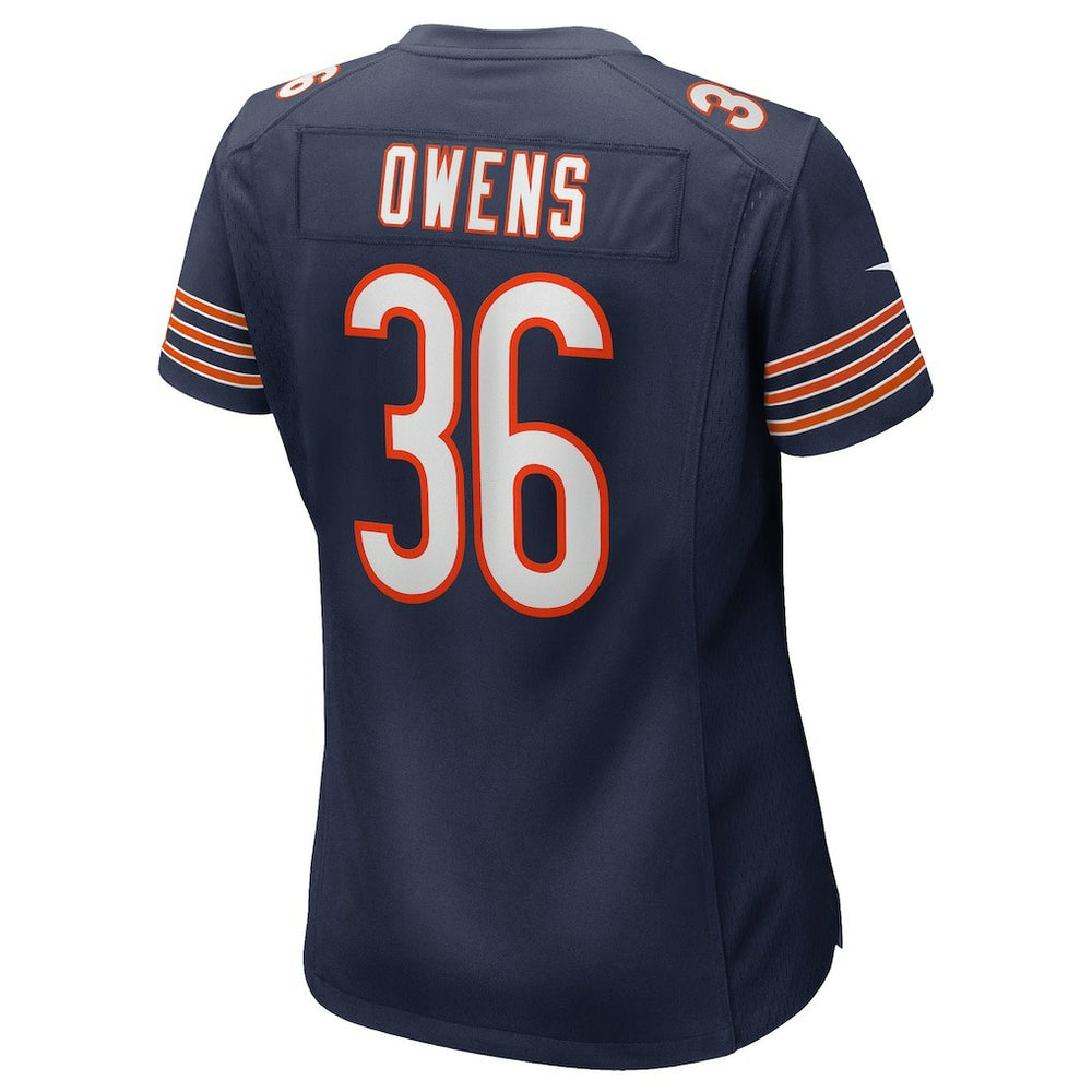 Nike Jonathan Owens Chicago Bears Women's Game Jersey Navy