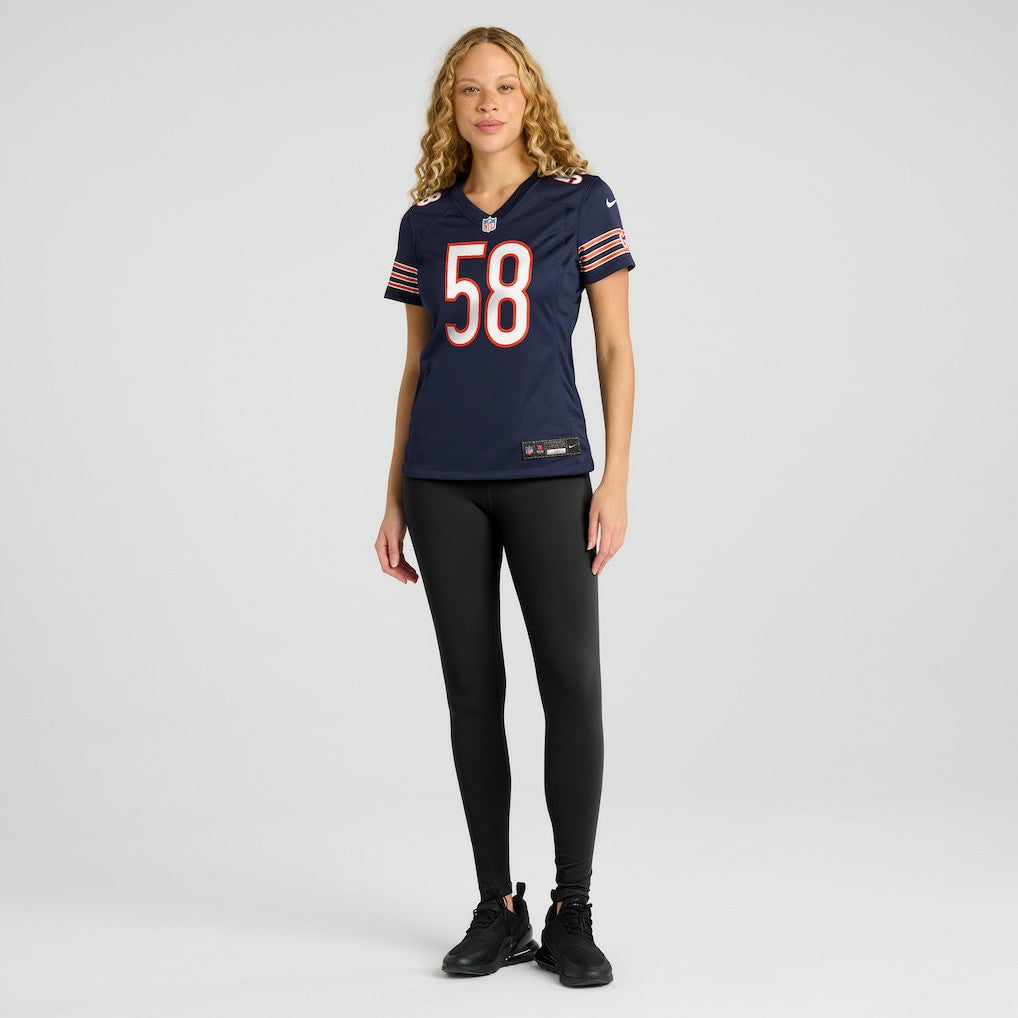 Nike Darnell Wright Chicago Bears Women's Game Jersey Navy