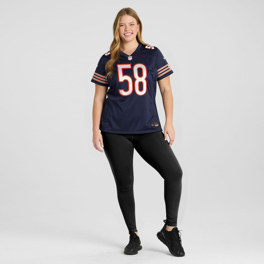 Nike Darnell Wright Chicago Bears Women's Game Jersey Navy