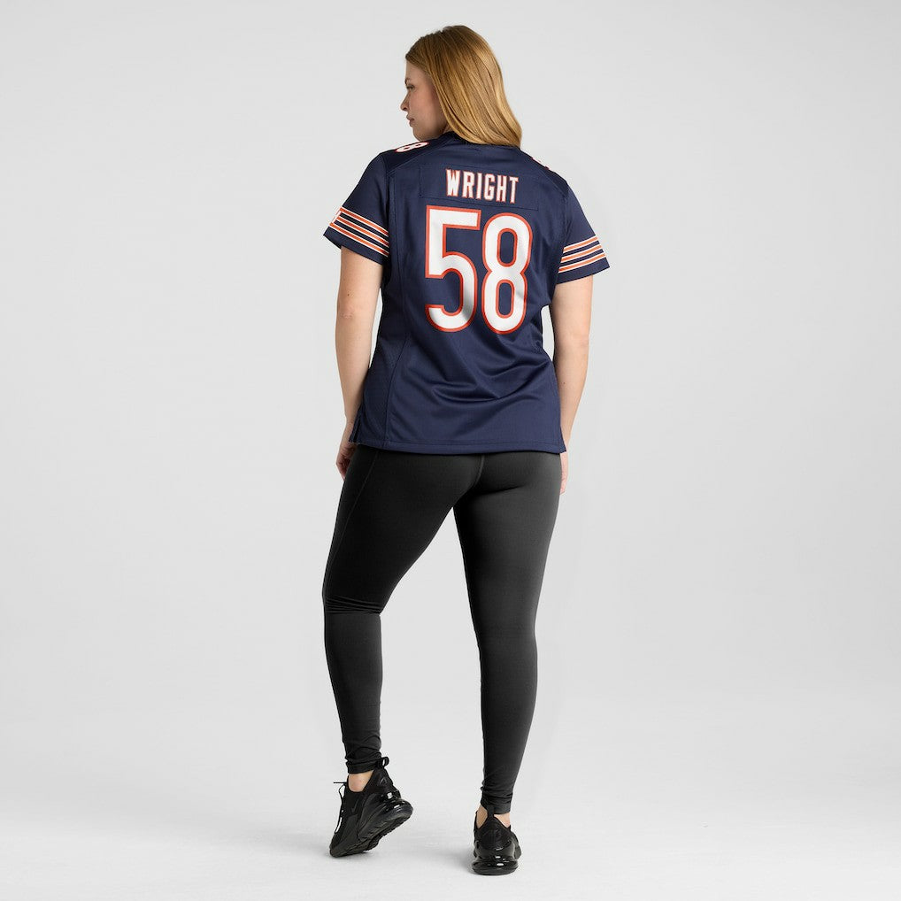 Nike Darnell Wright Chicago Bears Women's Game Jersey Navy
