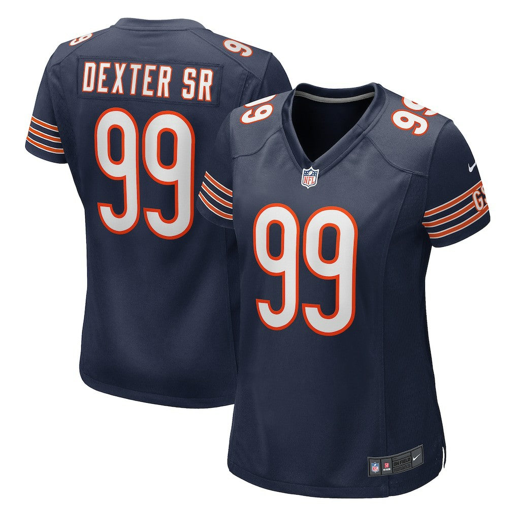 Nike Gervon Dexter Sr. Chicago Bears Women's Game Jersey Navy