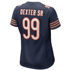 Nike Gervon Dexter Sr. Chicago Bears Women's Game Jersey Navy