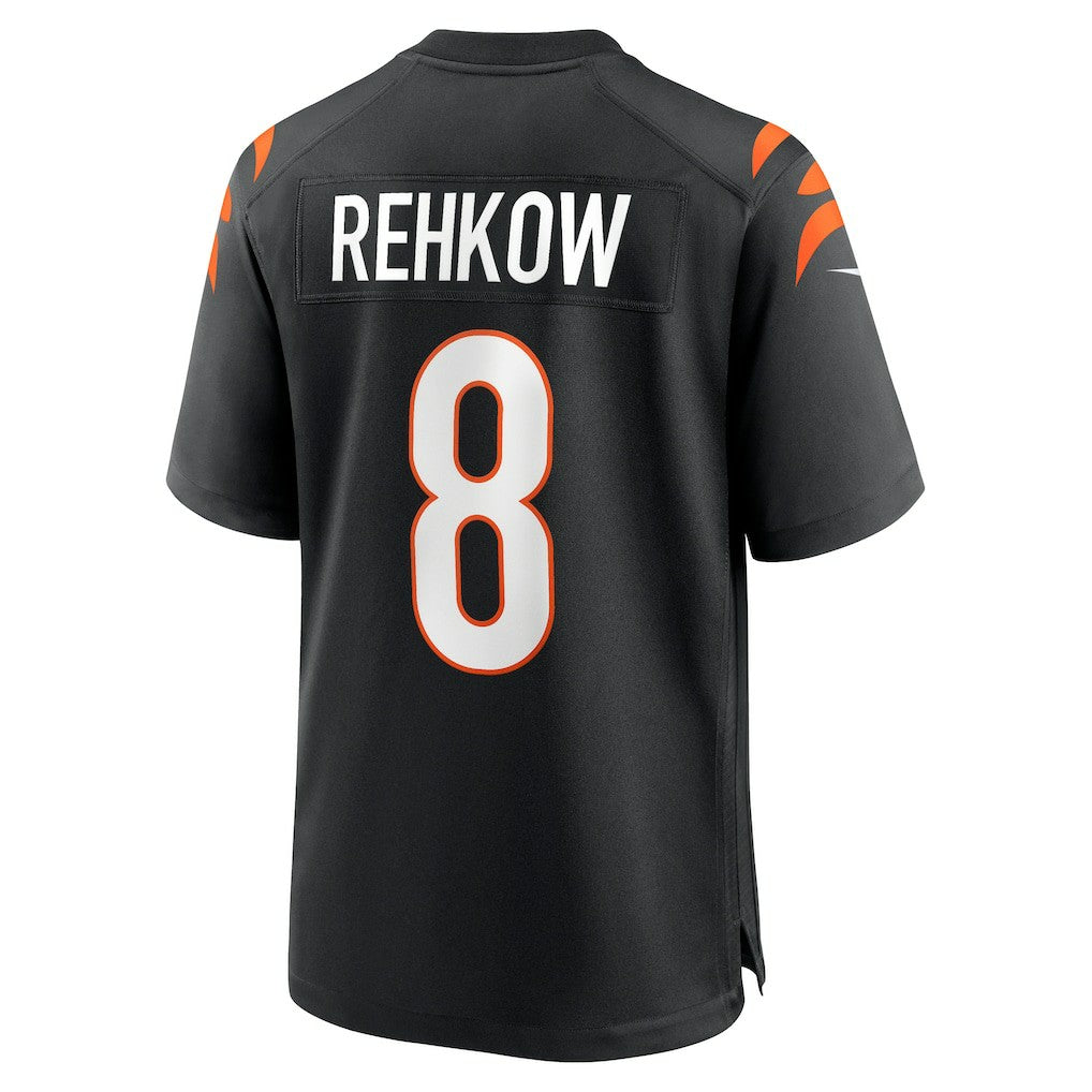 Nike Ryan Rehkow Cincinnati Bengals Game Jersey Black
