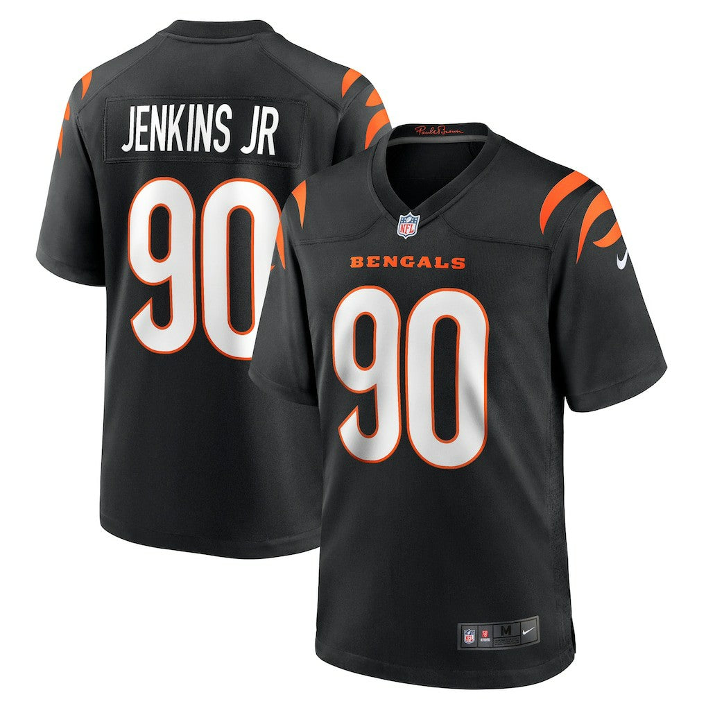 Nike Kris Jenkins Jr. Cincinnati Bengals Game Jersey Black