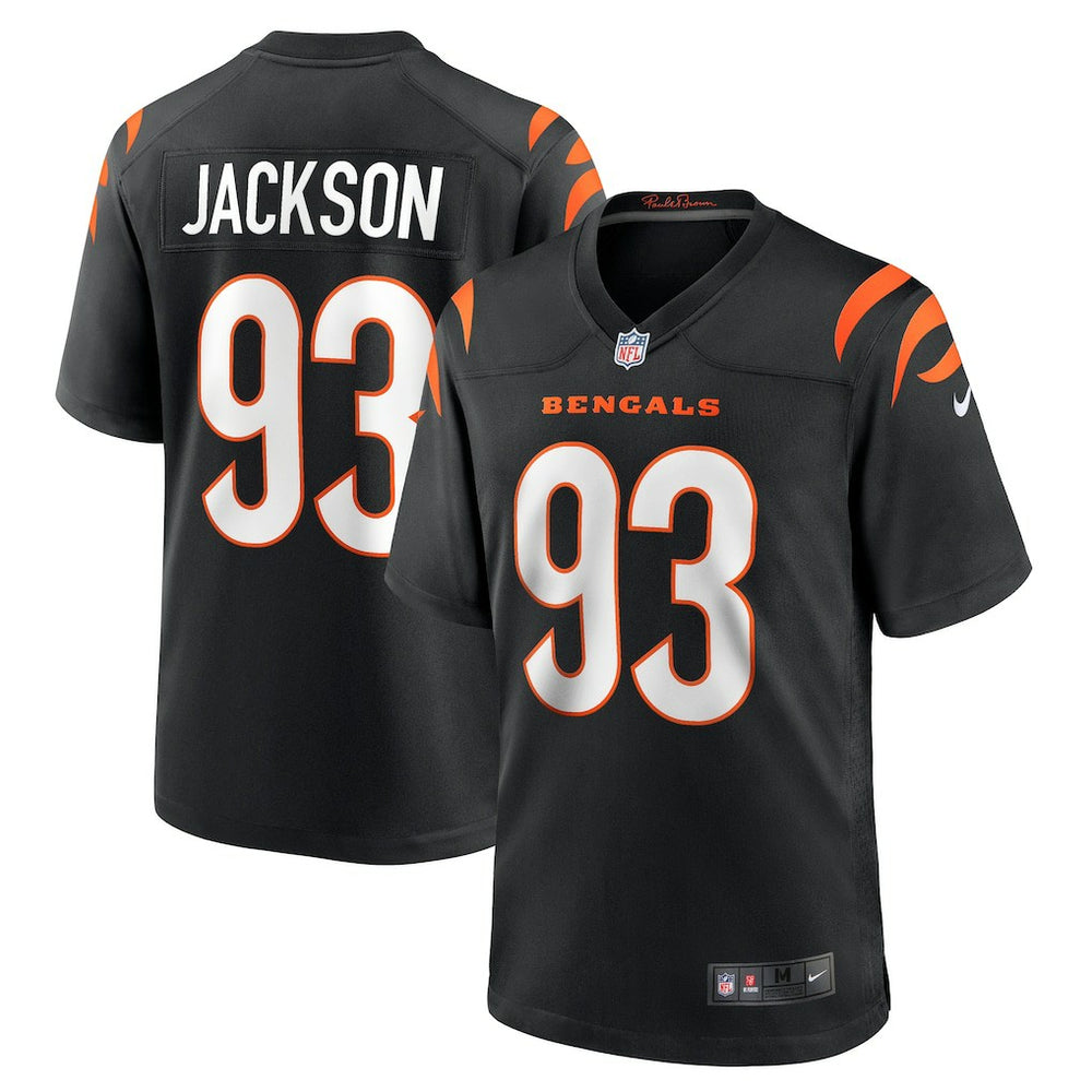 Nike McKinnley Jackson Cincinnati Bengals Game Jersey Black